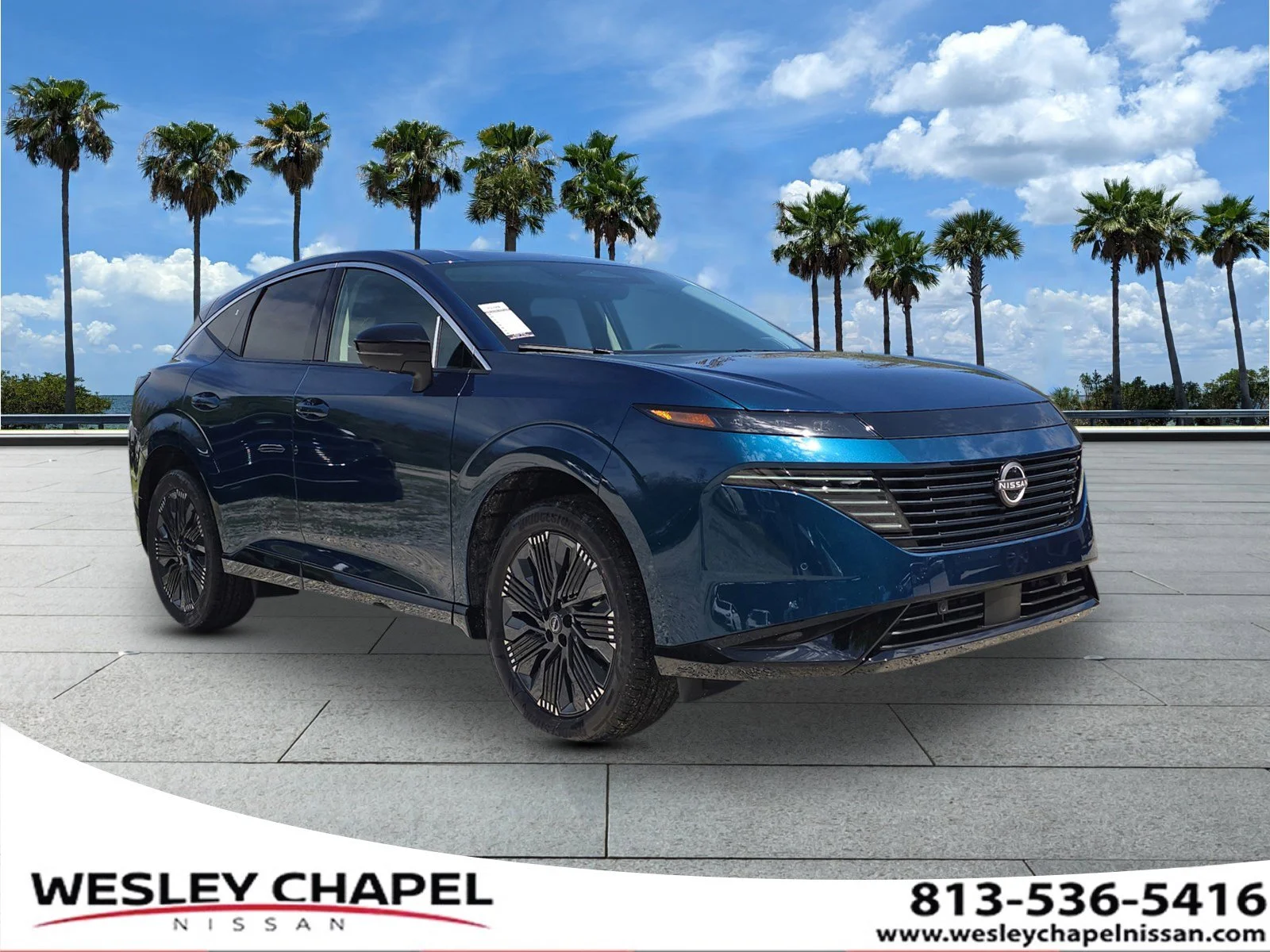 New 2026 Aurora Blue Pearl Metallic Nissan Platinum image 1