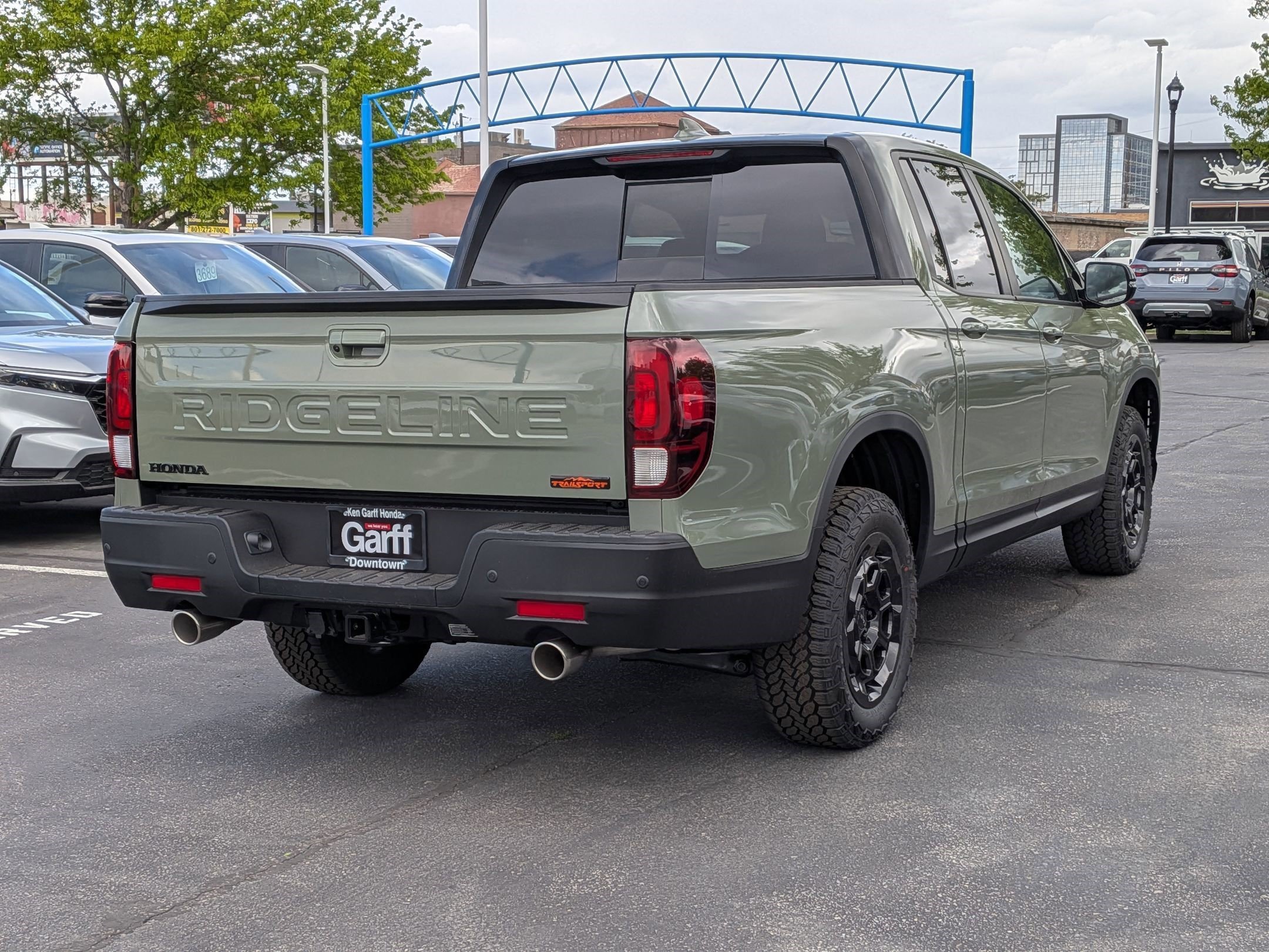 New 2026 Ash Green Metallic Honda TrailSport+ image 3