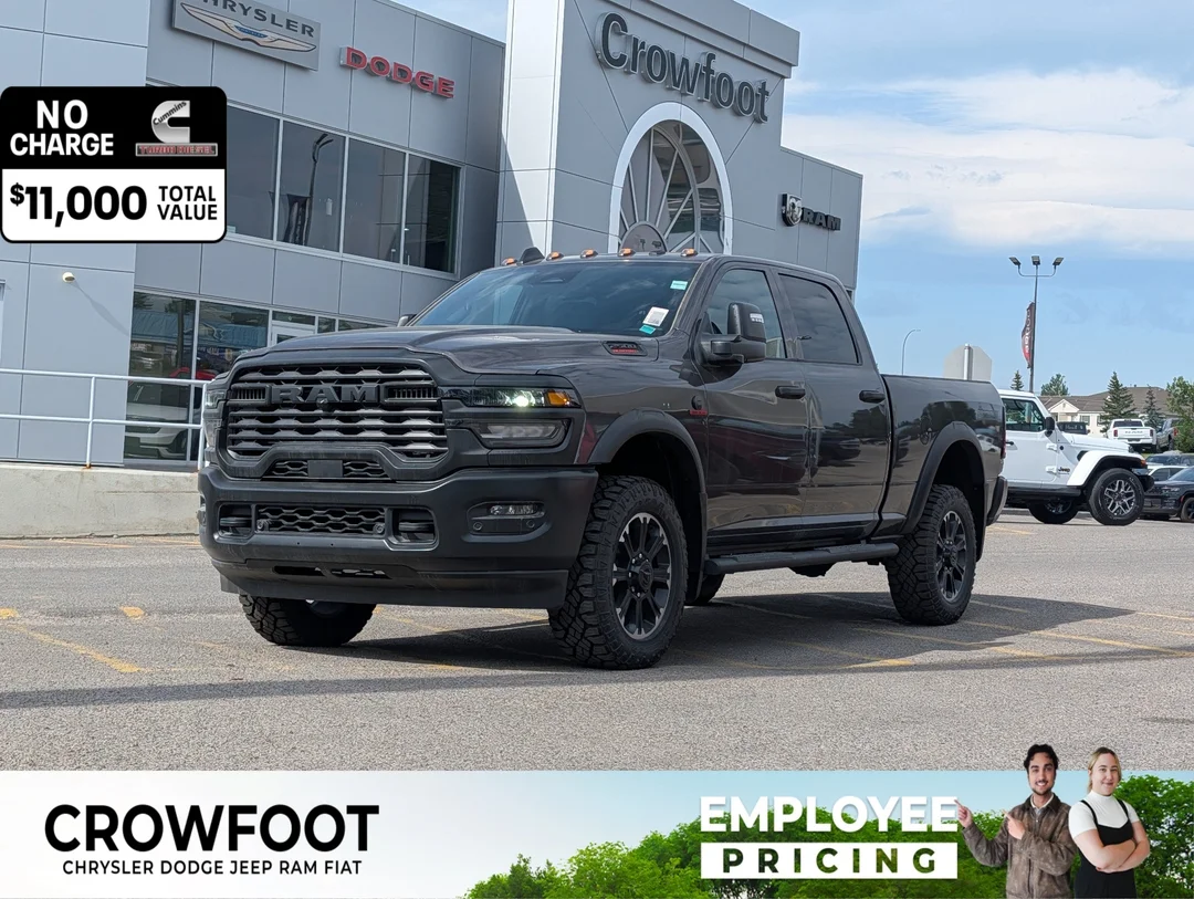 New 2026 Grey RAM Warlock - - 4x4 - Apple CarPlay - Adaptive Cruise - Backup Camera - LED Lighting & More! image 1