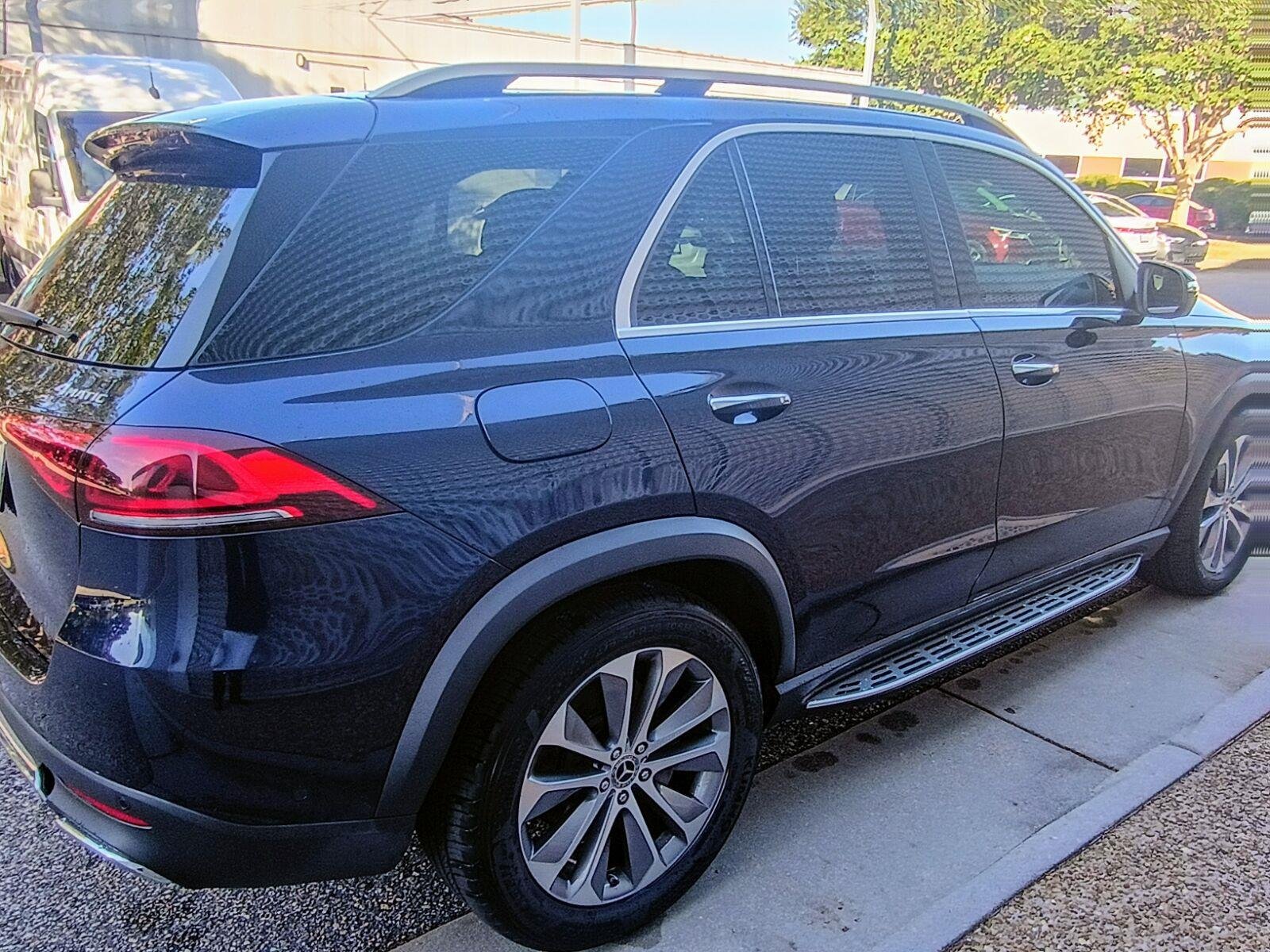 Used 2020 CAVANSITE BLUE Mercedes-Benz GLE 450 image 3