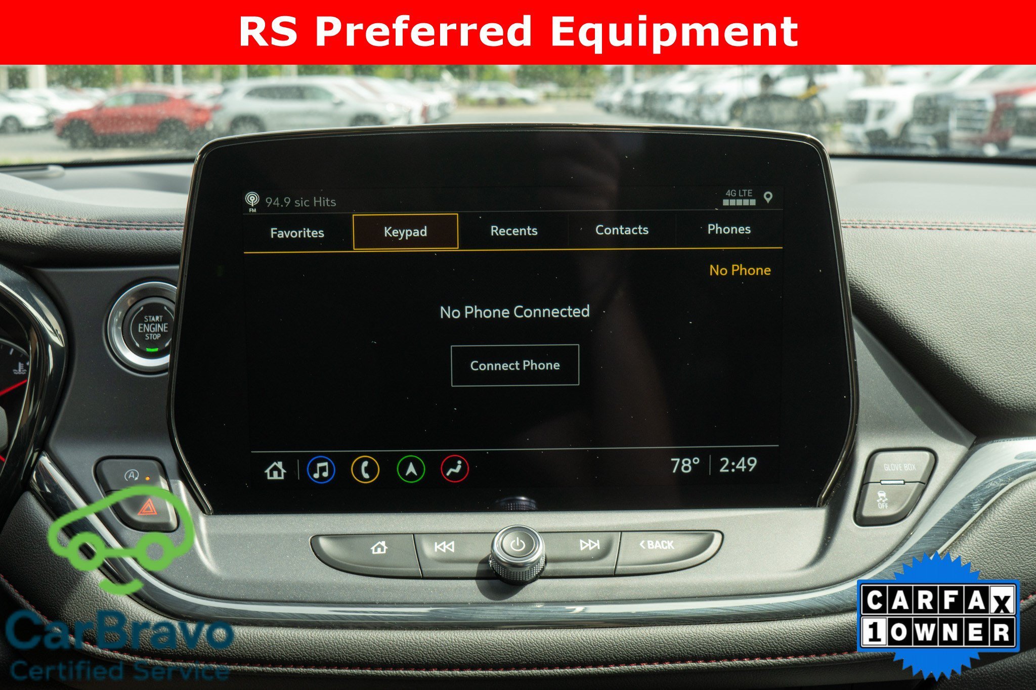 Used 2023 Radiant Red Tintcoat Chevrolet RS image 17