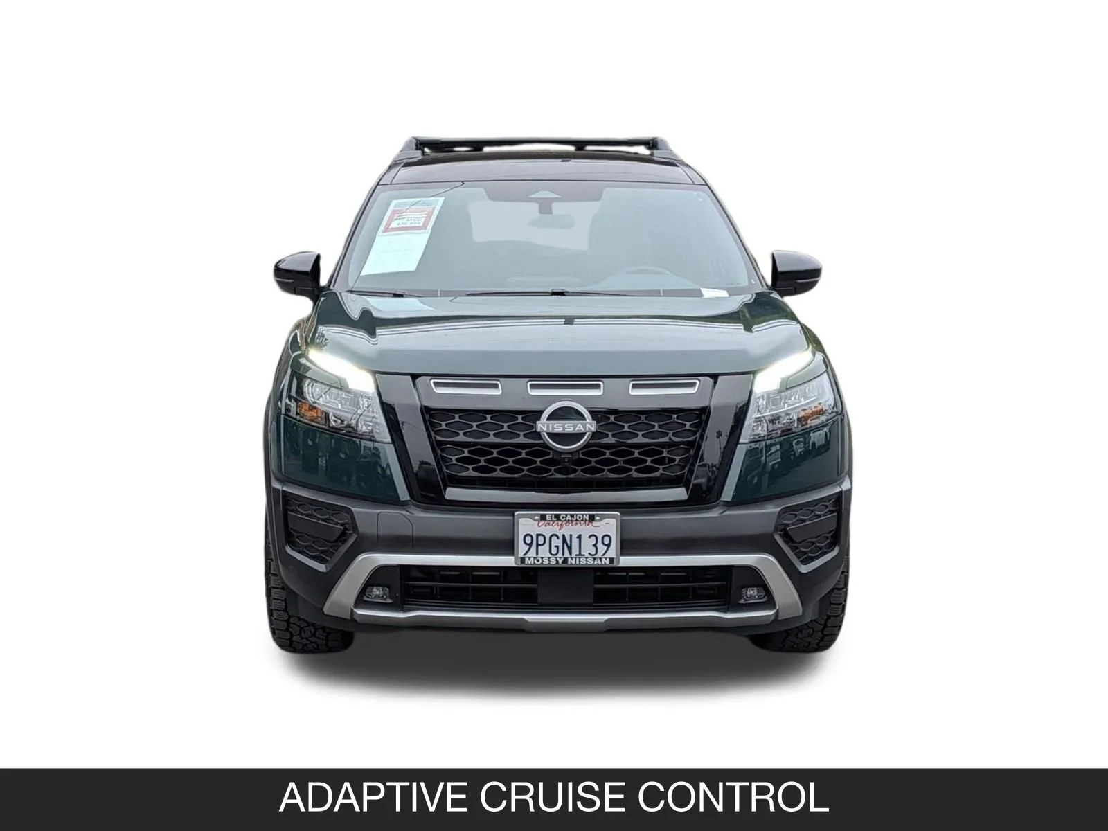 Used 2024 Obsidian Green Pearl/Super Black Nissan Rock Creek image 4