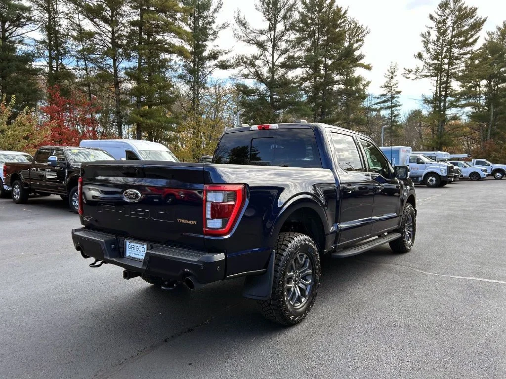 Used 2022 Blue Metallic Ford Tremor image 3
