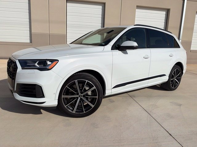 Used 2021 White Audi 55 Premium Plus image 1