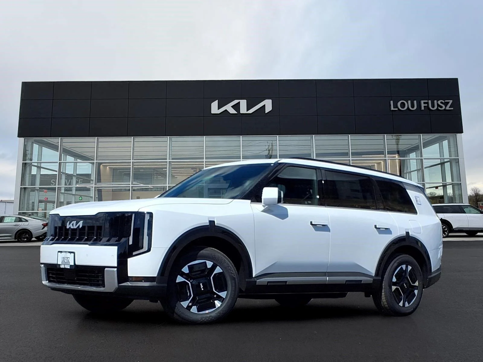 New 2027 Glacial White Pearl KIA EX AWD image 1