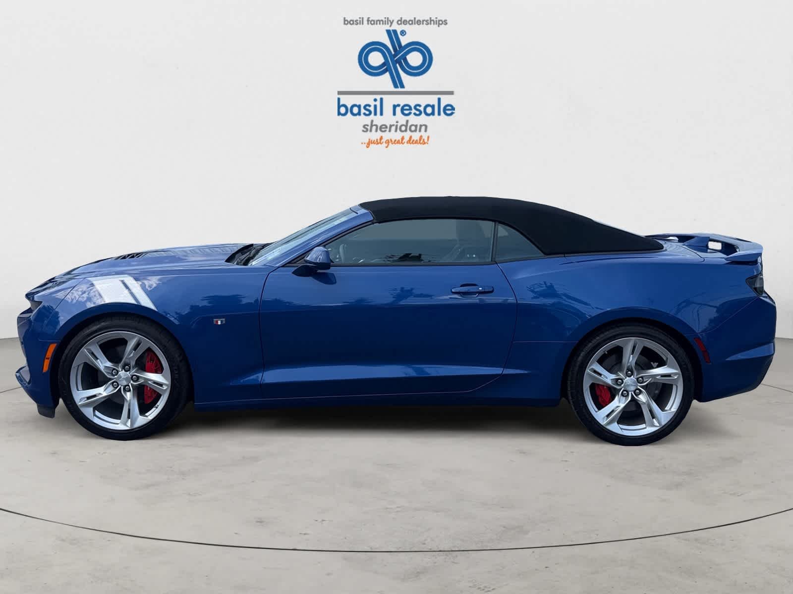 Used 2022 Riverside Blue Metallic Chevrolet 1SS image 3