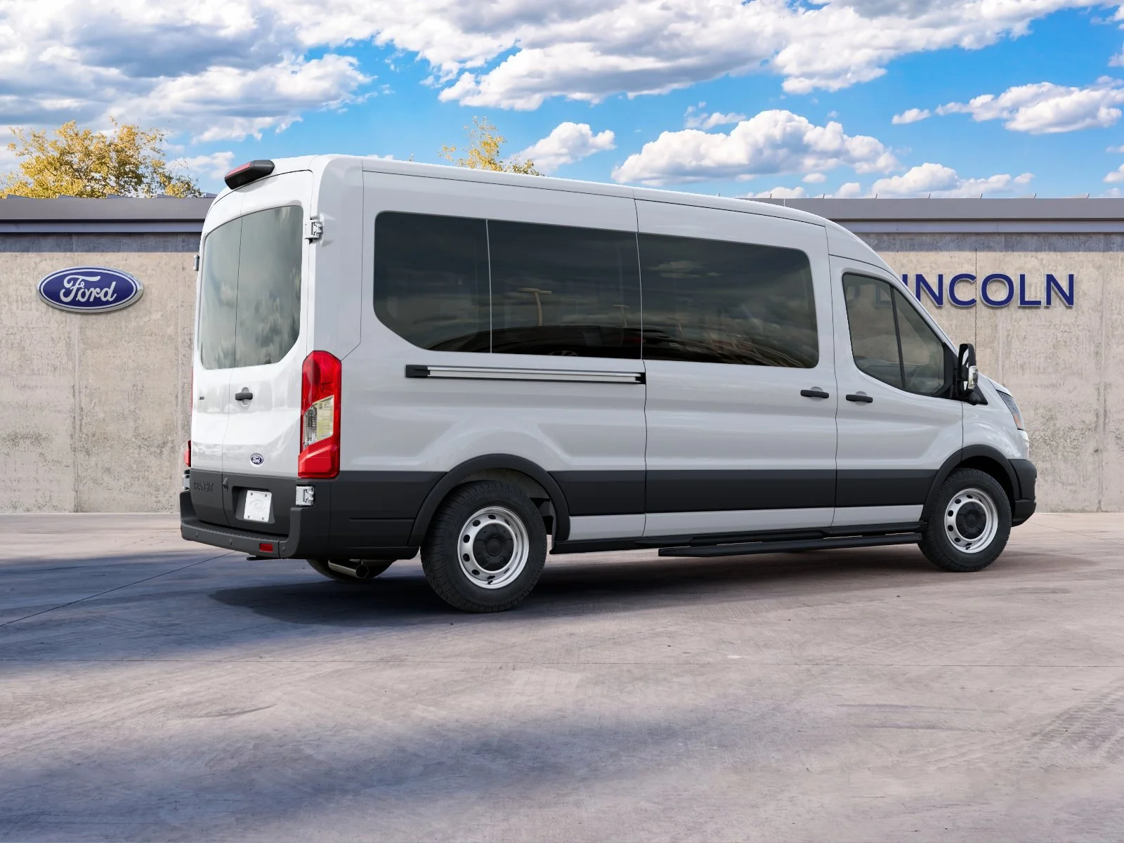 New 2027 Oxford White Ford Passenger Van XL image 6