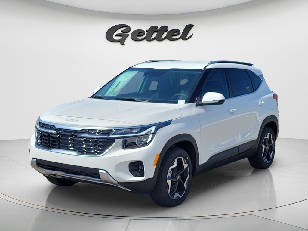 Snow White Pearl 2026 Kia Seltos EX AWD SUV / Crossover All-Wheel Drive Continuously Variable Transmission