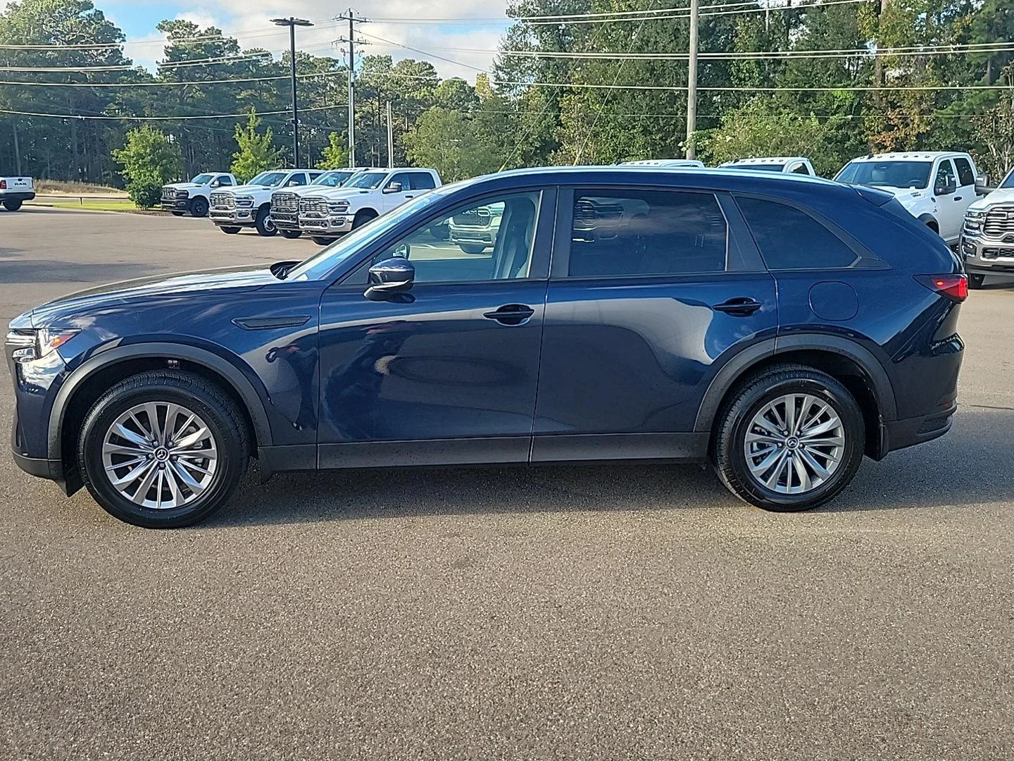 Used 2024 Deep Crystal Blue Mica Mazda 3.3 Turbo Select image 2