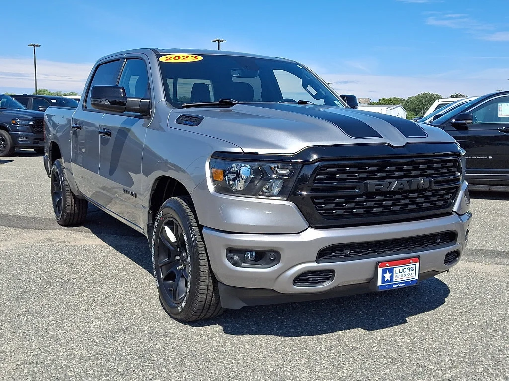 Used 2023 Billet Silver Metallic Clearcoat Ram Big Horn image 2