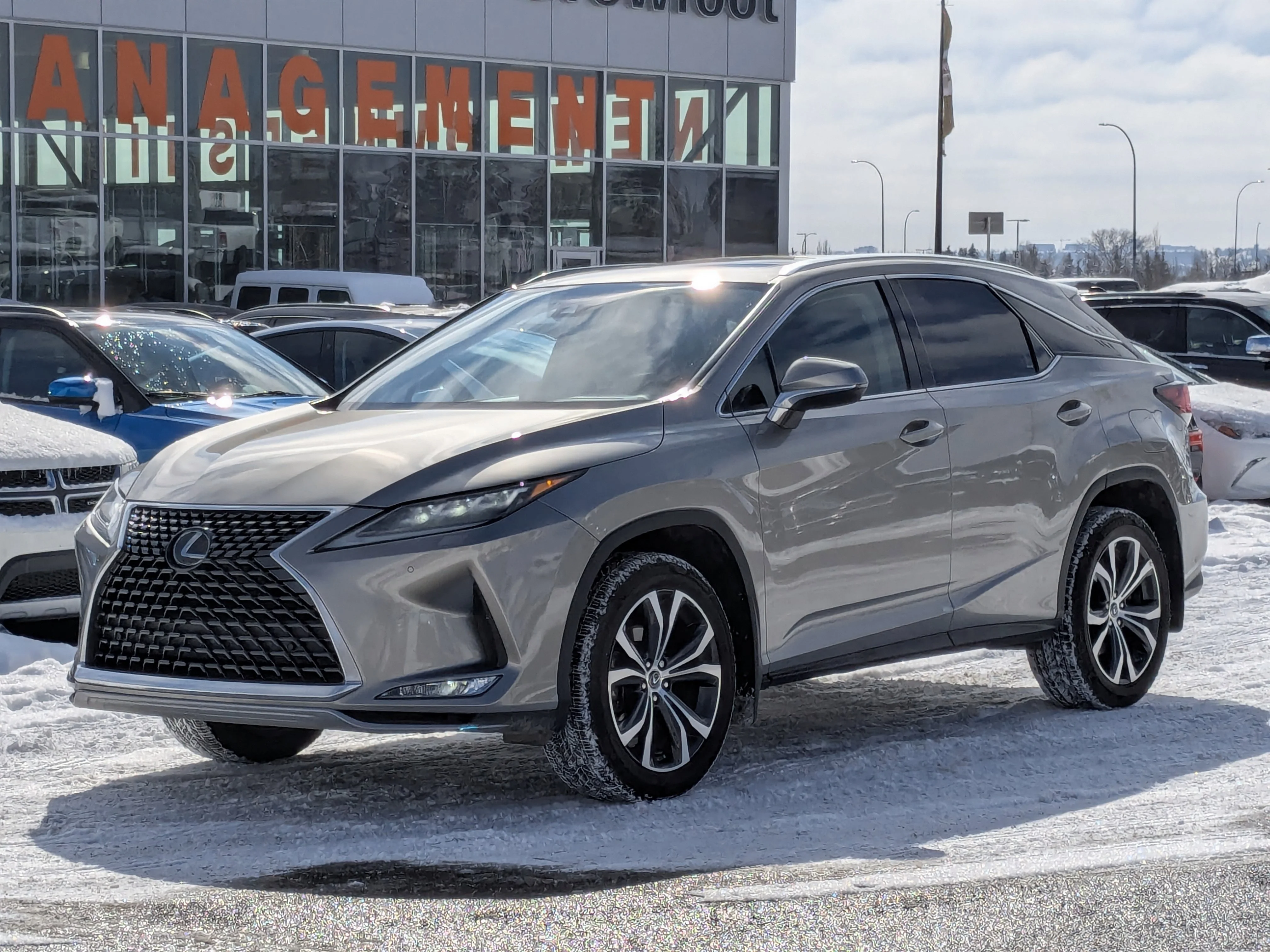 Used 2020 Silver Lexus RX 350 - 8 Touchscreen - Leather - Sunroof - image 4