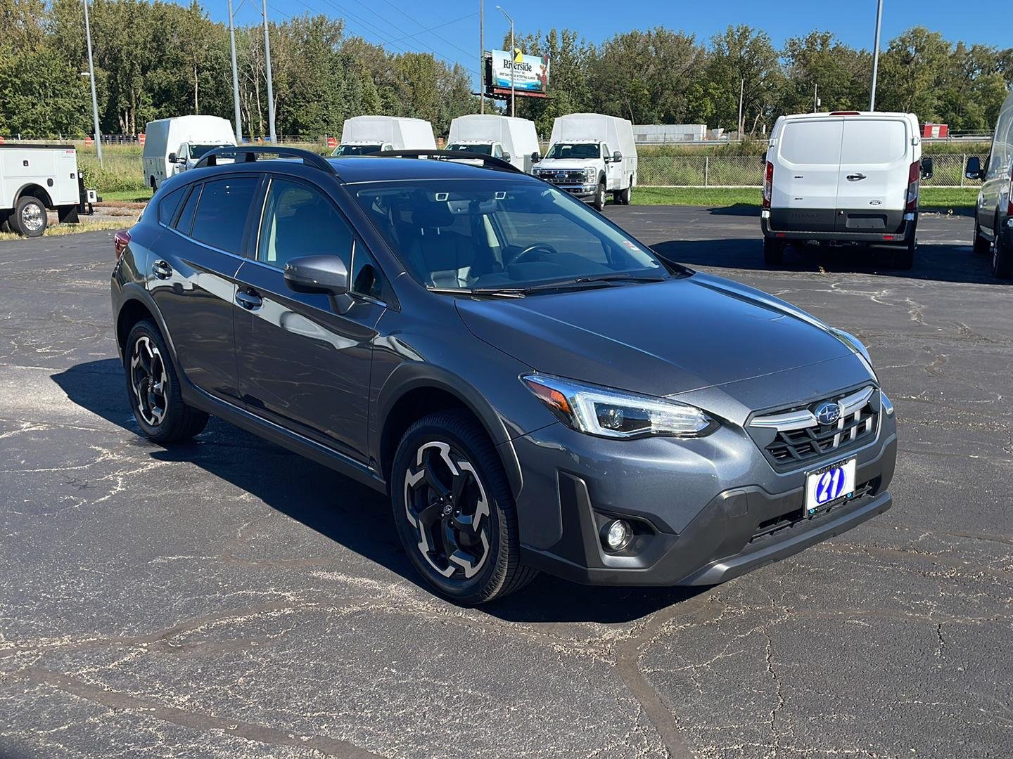 Used 2021 Magnetite Gray Metallic Subaru Limited image 7