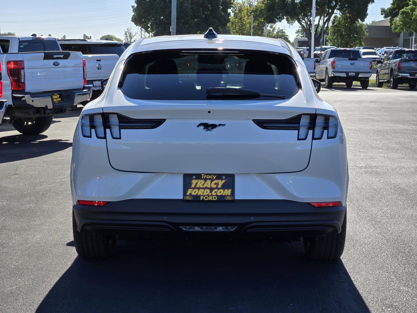 New 2026 Star White Metallic Tri-coat Ford Premium image 5