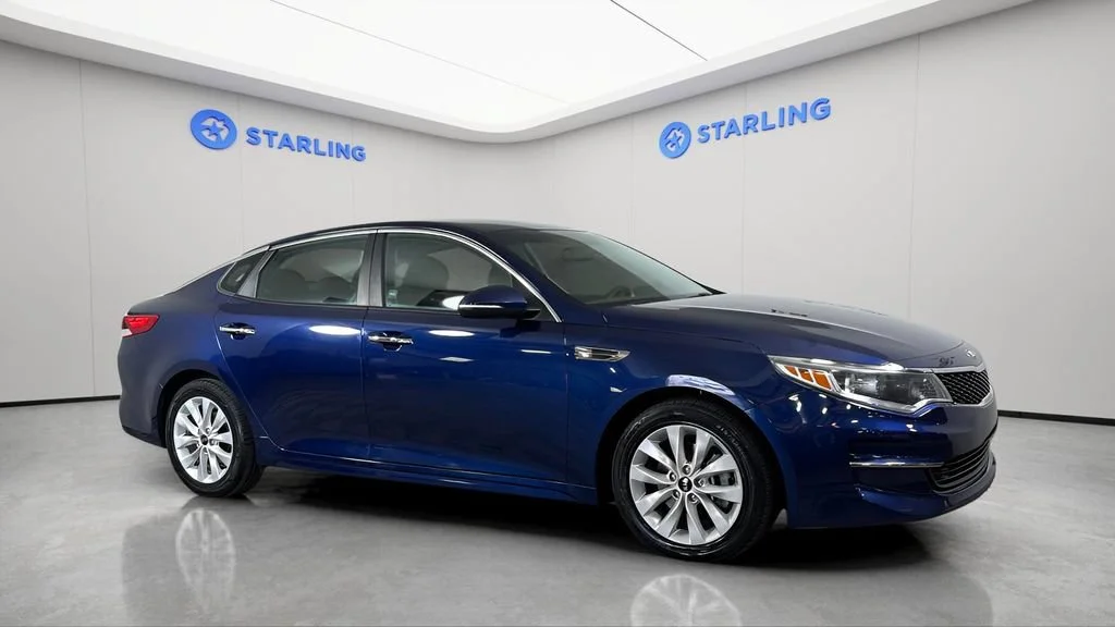 Used 2017 Blue Kia LX image 13