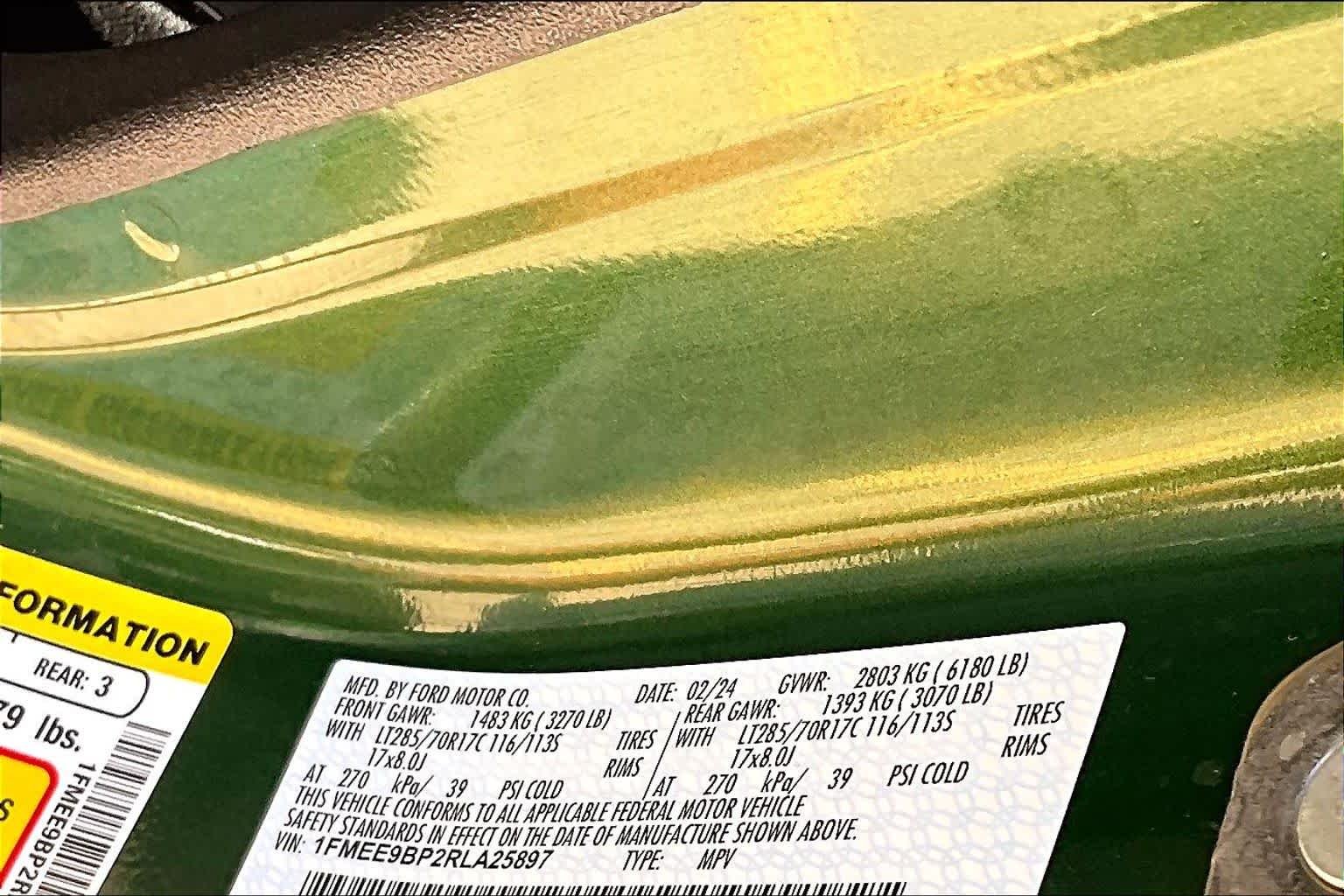 Used 2024 Eruption Green Metallic Ford Badlands image 70