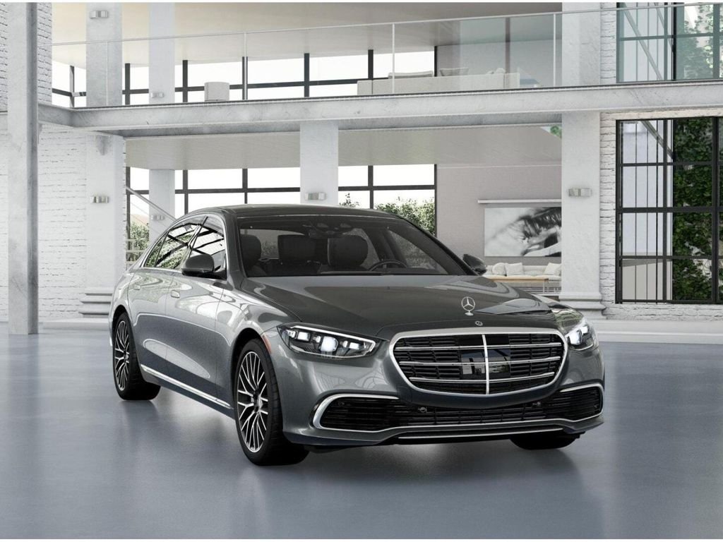 New 2026 Selenite Grey Metallic Mercedes-Benz S 580 image 9