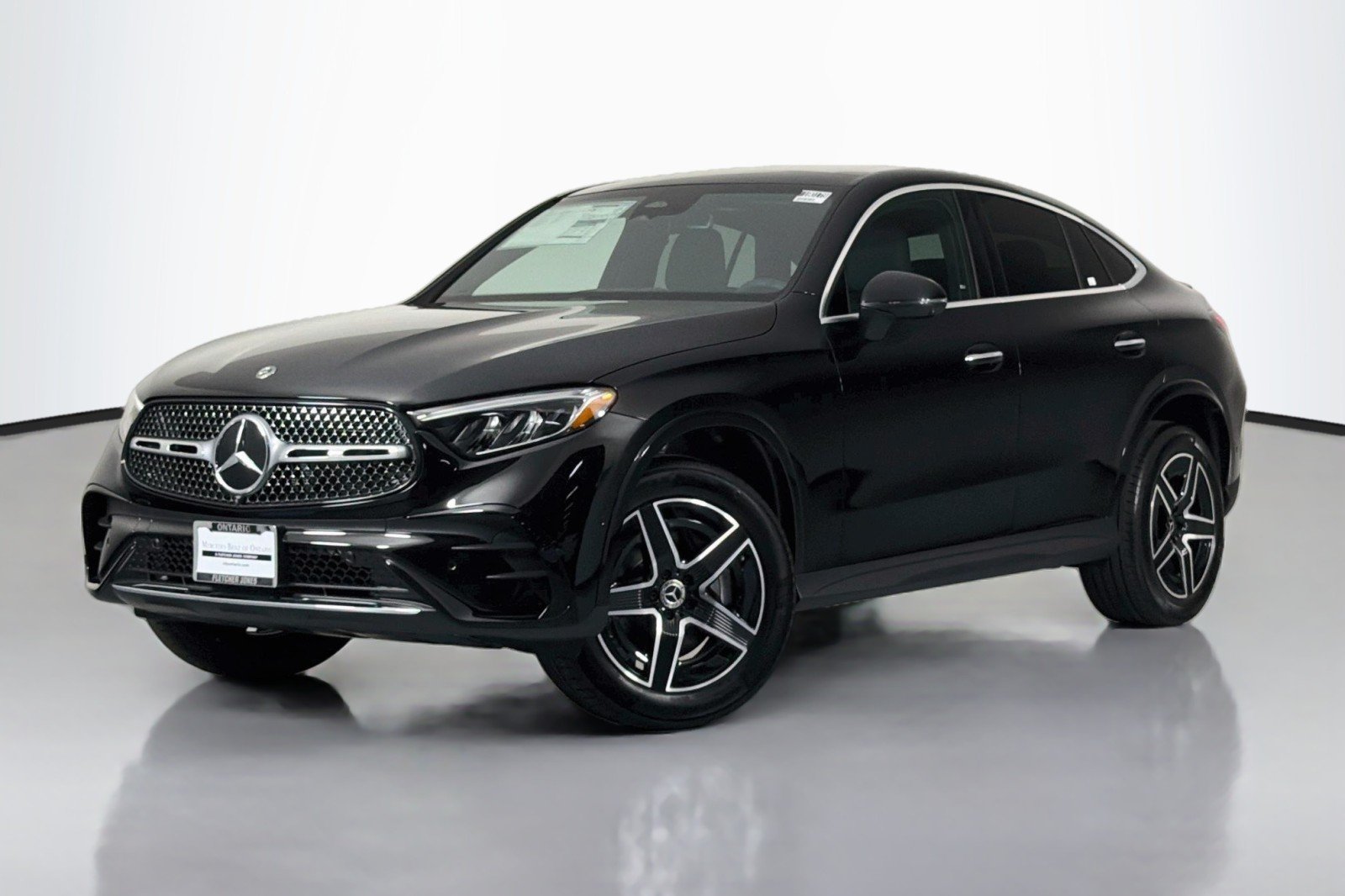 New 2026 Black Mercedes-Benz GLC 300 4MATIC® Coupe image 1