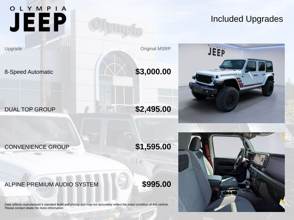 New 2026 Bright White Clearcoat Jeep Willys image 4