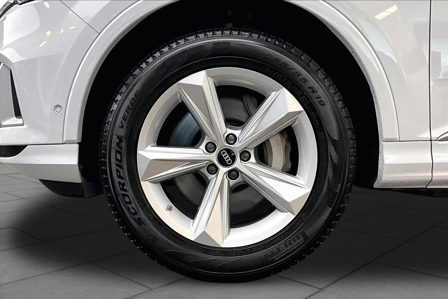 Used 2023 Glacier White Metallic Audi Premium Plus image 11