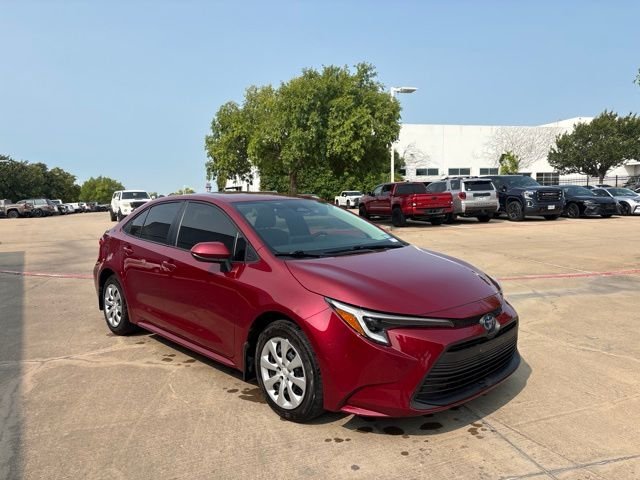 Used 2025 Red Toyota LE image 3