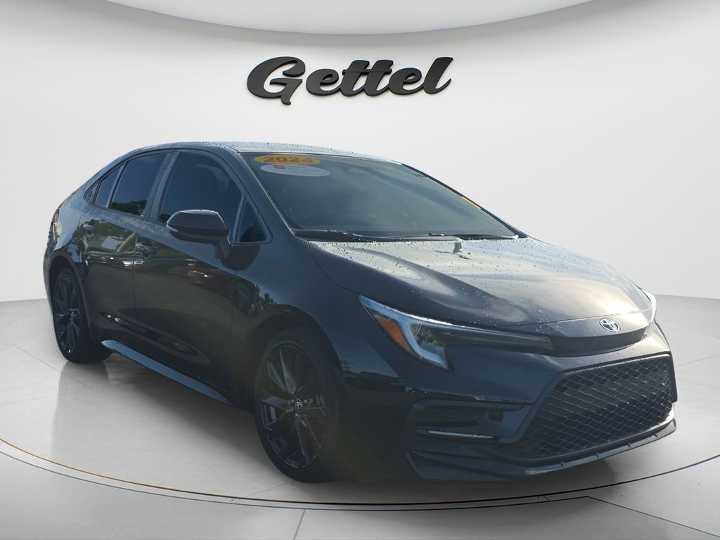 Used 2024 Black Toyota SE image 3