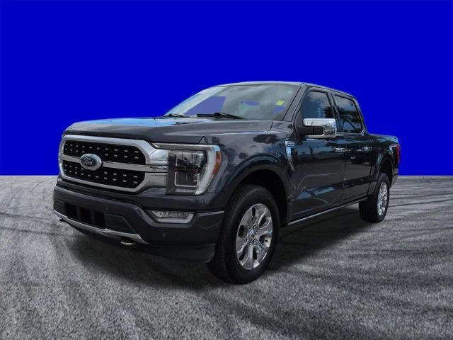 Certified Used 2022 Blue Ford Platinum image 8
