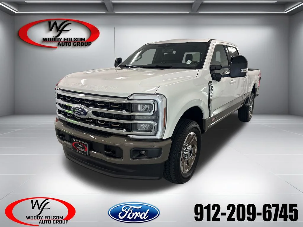 New 2026 Star White Metallic Tri-Coat Ford F-350® King Ranch® image 1