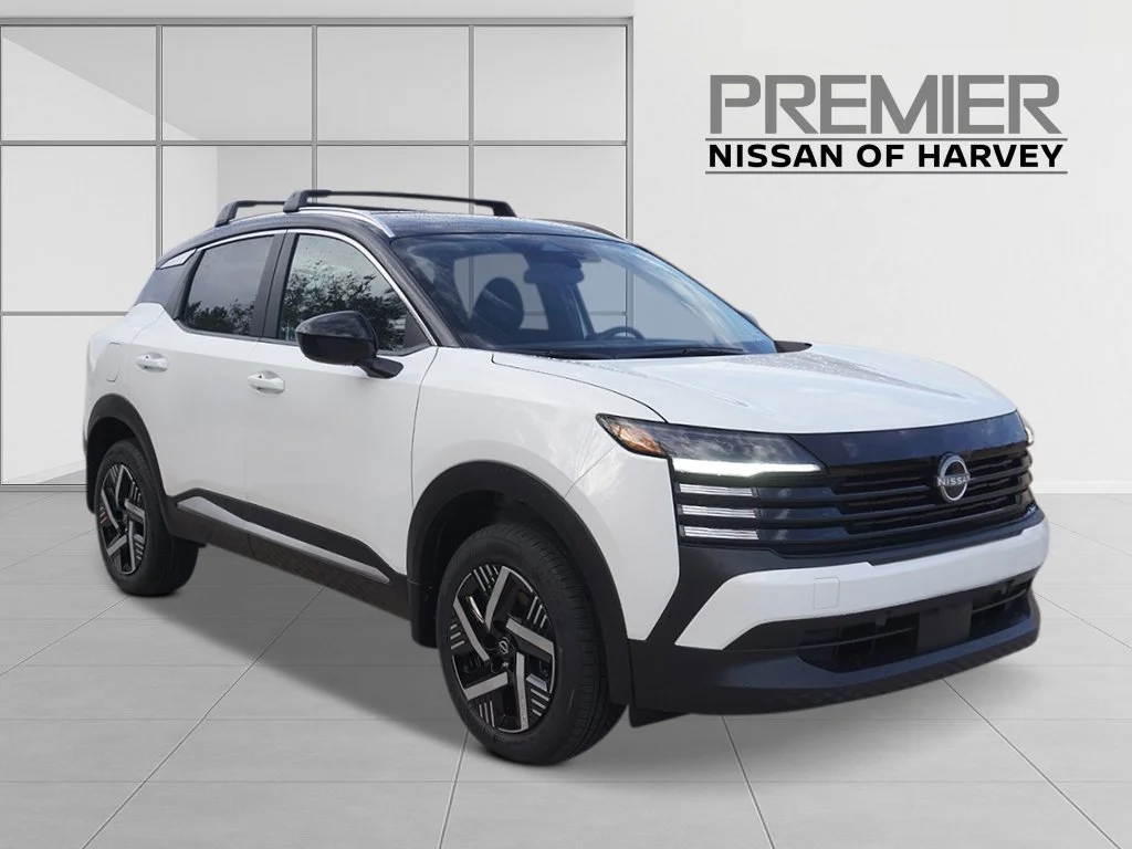 New 2027 Aspen White TriCoat / Super Black Two-tone Nissan SV image 7