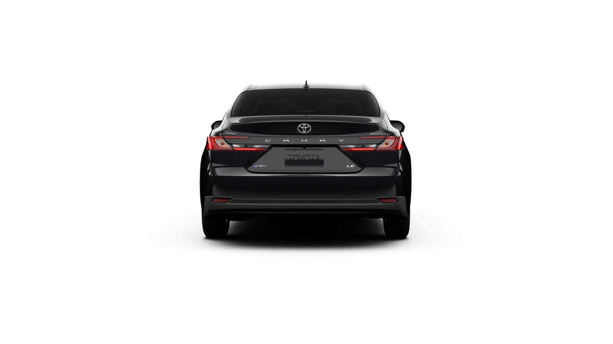 New 2026 Midnight Black Metallic Toyota LE image 8