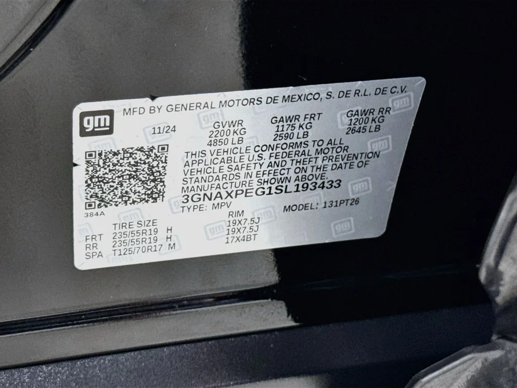 Used 2025 Mosaic Black Metallic Chevrolet AWD LT image 32
