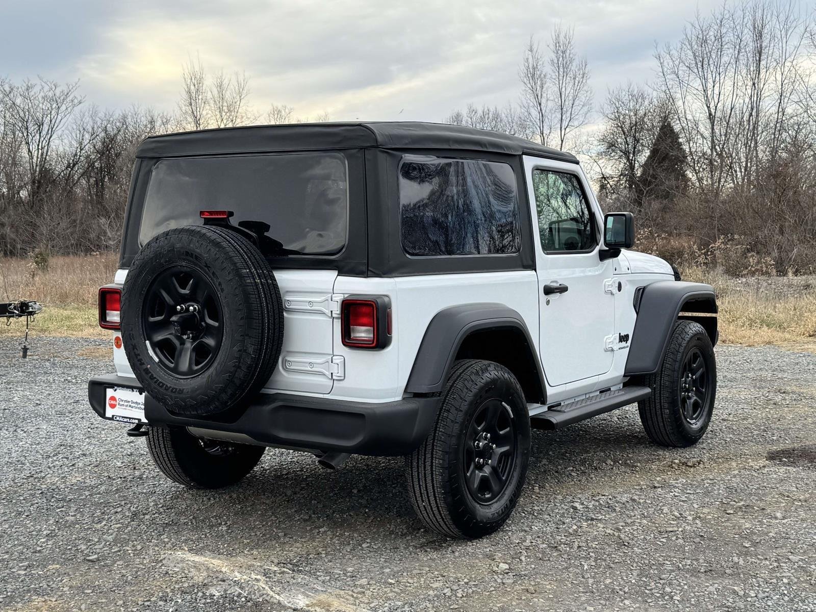 New 2026 Bright White Clear-Coat Exterior Paint Jeep Sport image 20
