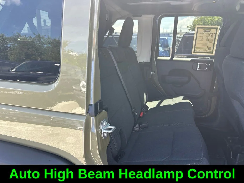 Certified Used 2025 Green Jeep Sport S image 29