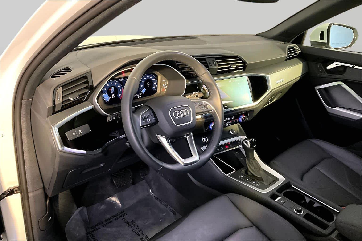 Used 2023 Glacier White Metallic Audi S line Premium image 18