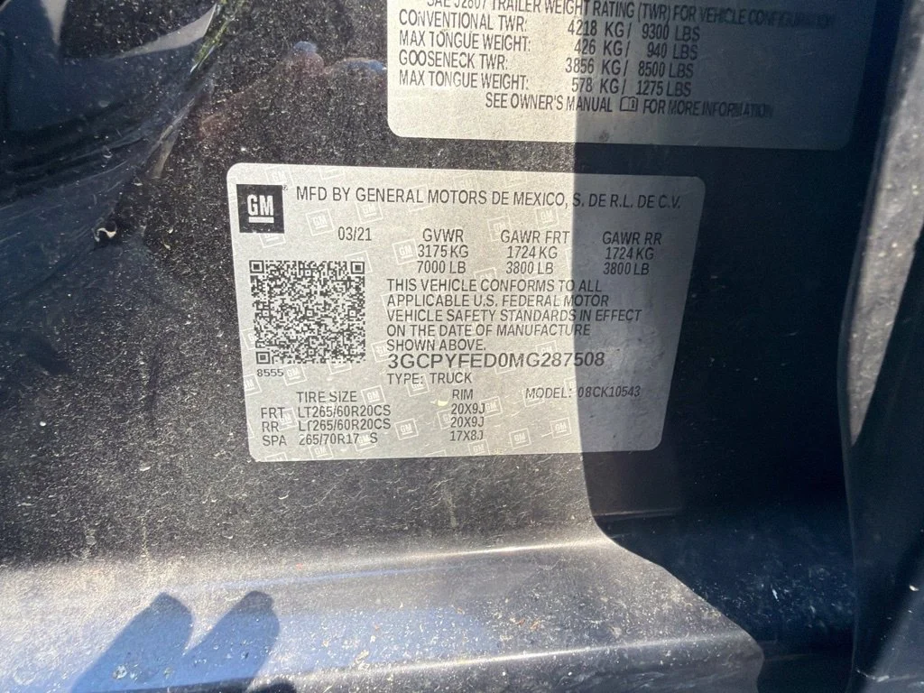 Used 2021 Black Chevrolet LT Trail Boss image 13