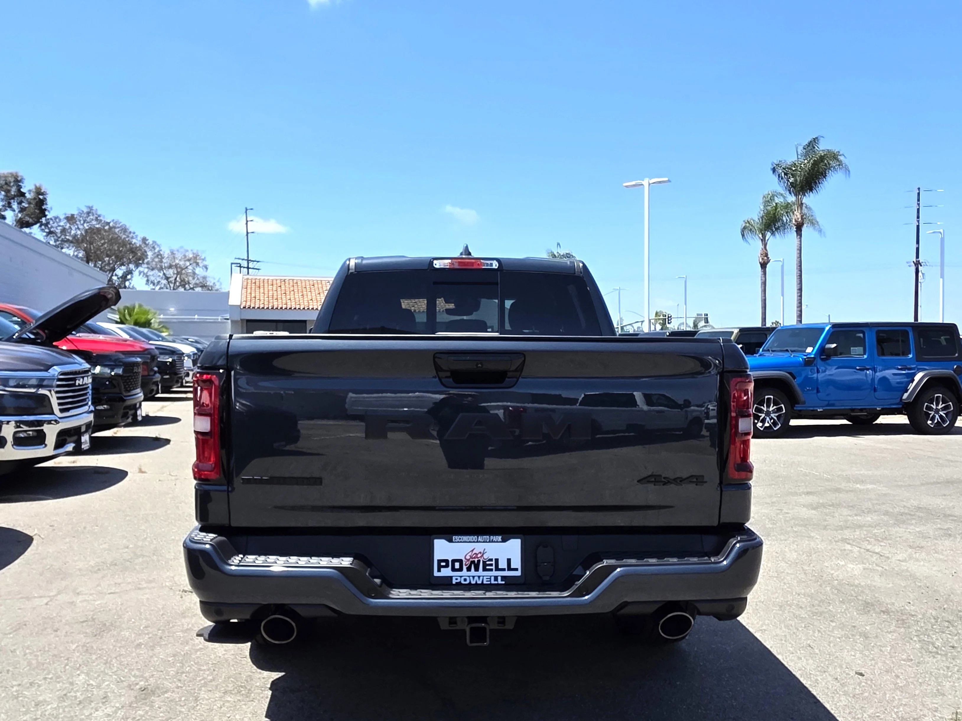 New 2026 Blue Metallic RAM Big Horn/Lone Star image 4