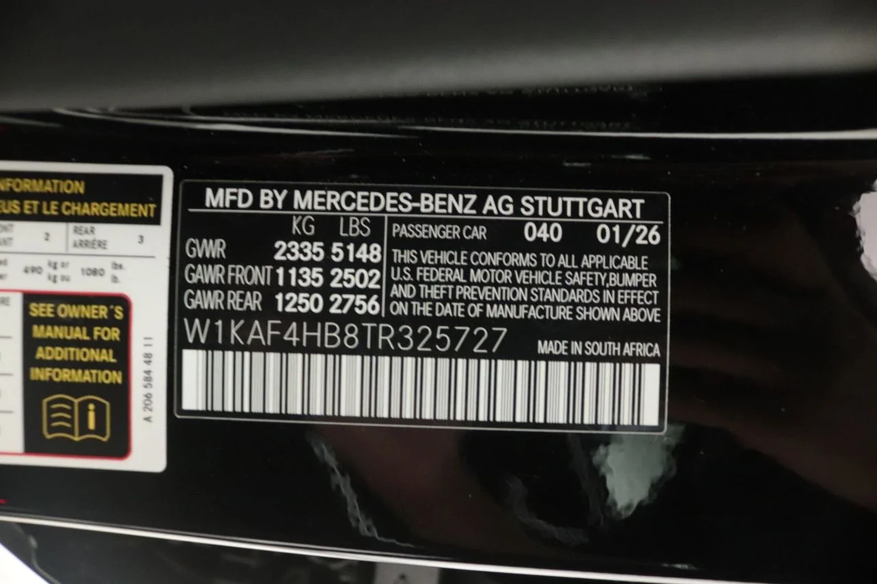 New 2026 Black Mercedes-Benz C 300 image 12
