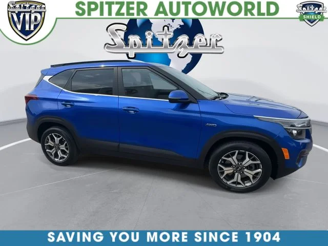 Certified Used 2021 Blue Kia EX image 10