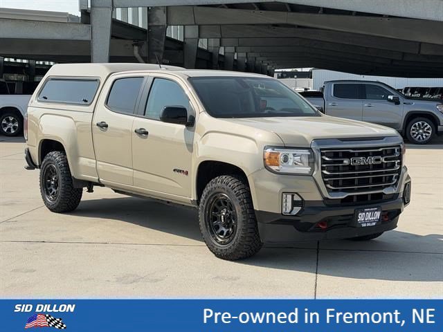 Used 2021 Desert Sand Metallic GMC 4WD AT4 w/Leather image 2