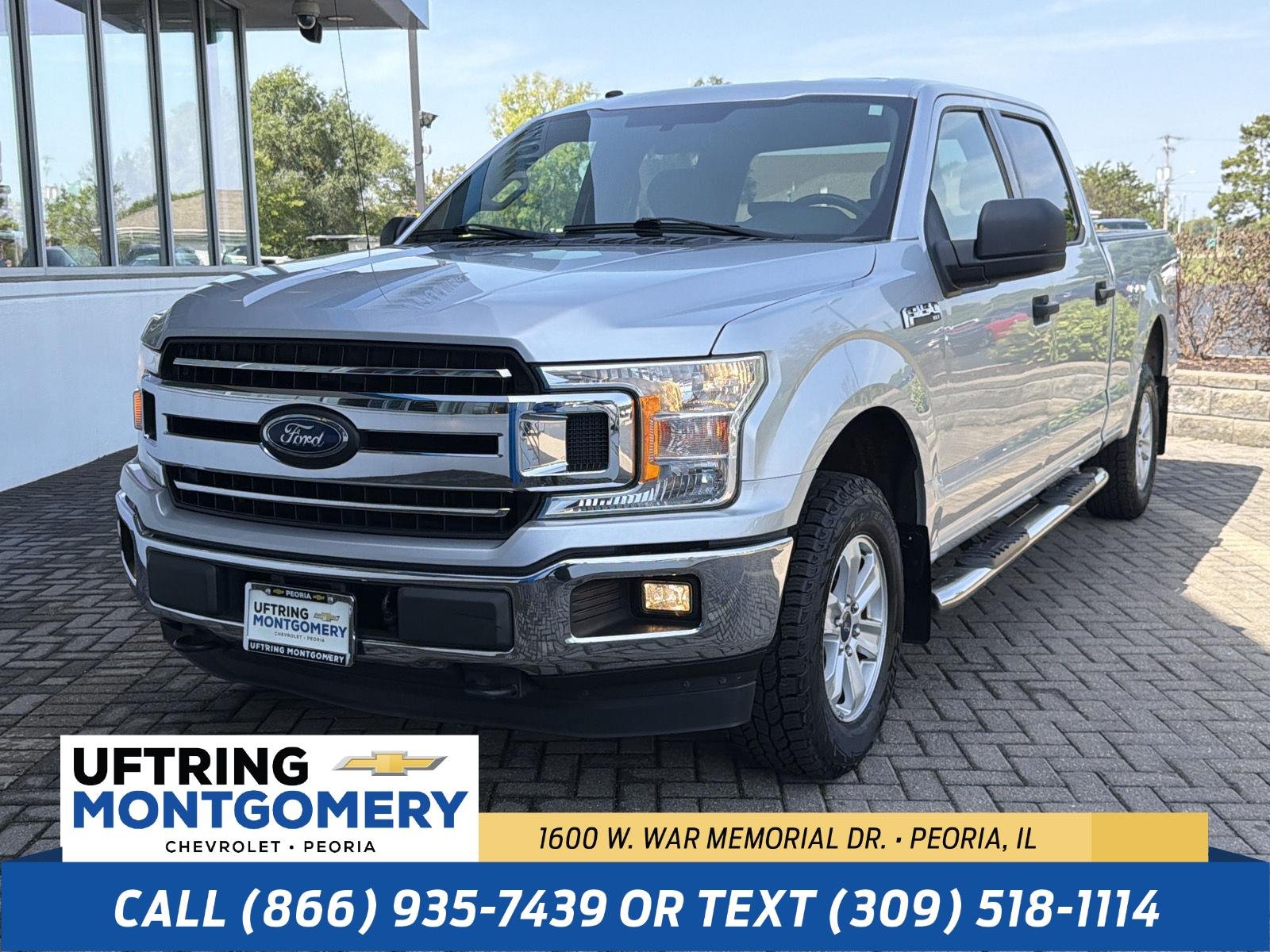 Used 2018 Ingot Silver Metallic Ford XLT image 1