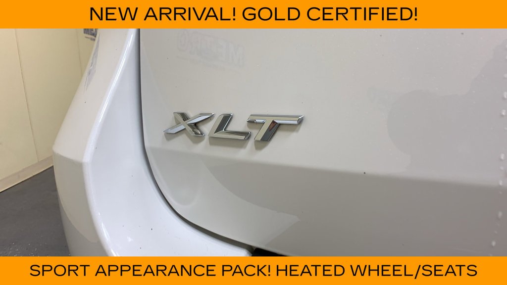 Certified Used 2023 White Metallic Ford XLT image 20