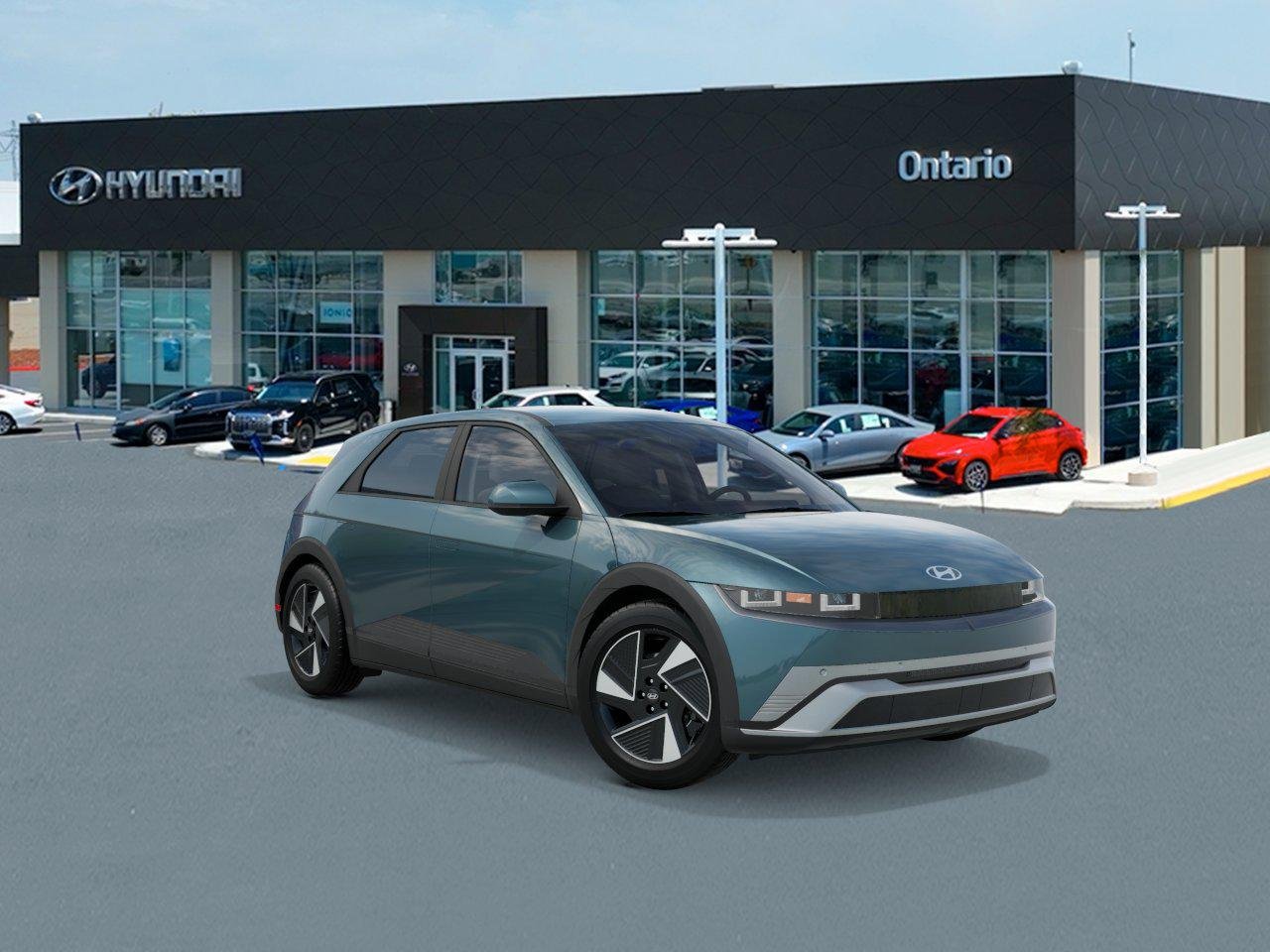 New 2026 Green Hyundai SEL image 2
