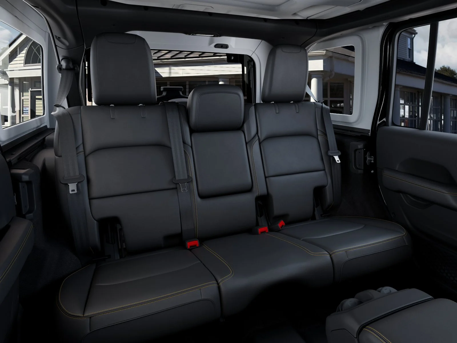 New 2026 Black Clear-Coat Exterior Paint Jeep 4-Door Sahara 4x4 image 41