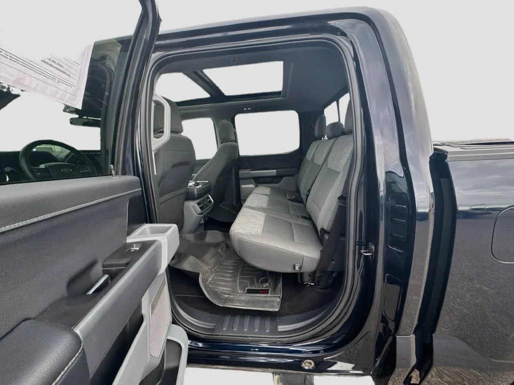 Certified Used 2021 Antimatter Blue Metallic Ford XLT image 20