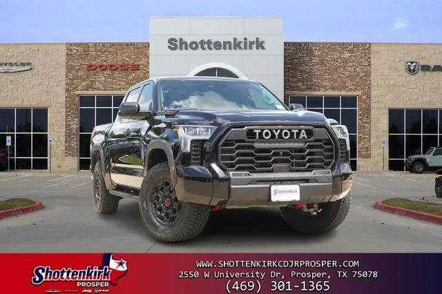 Used 2023 Black Toyota TRD Pro image 1
