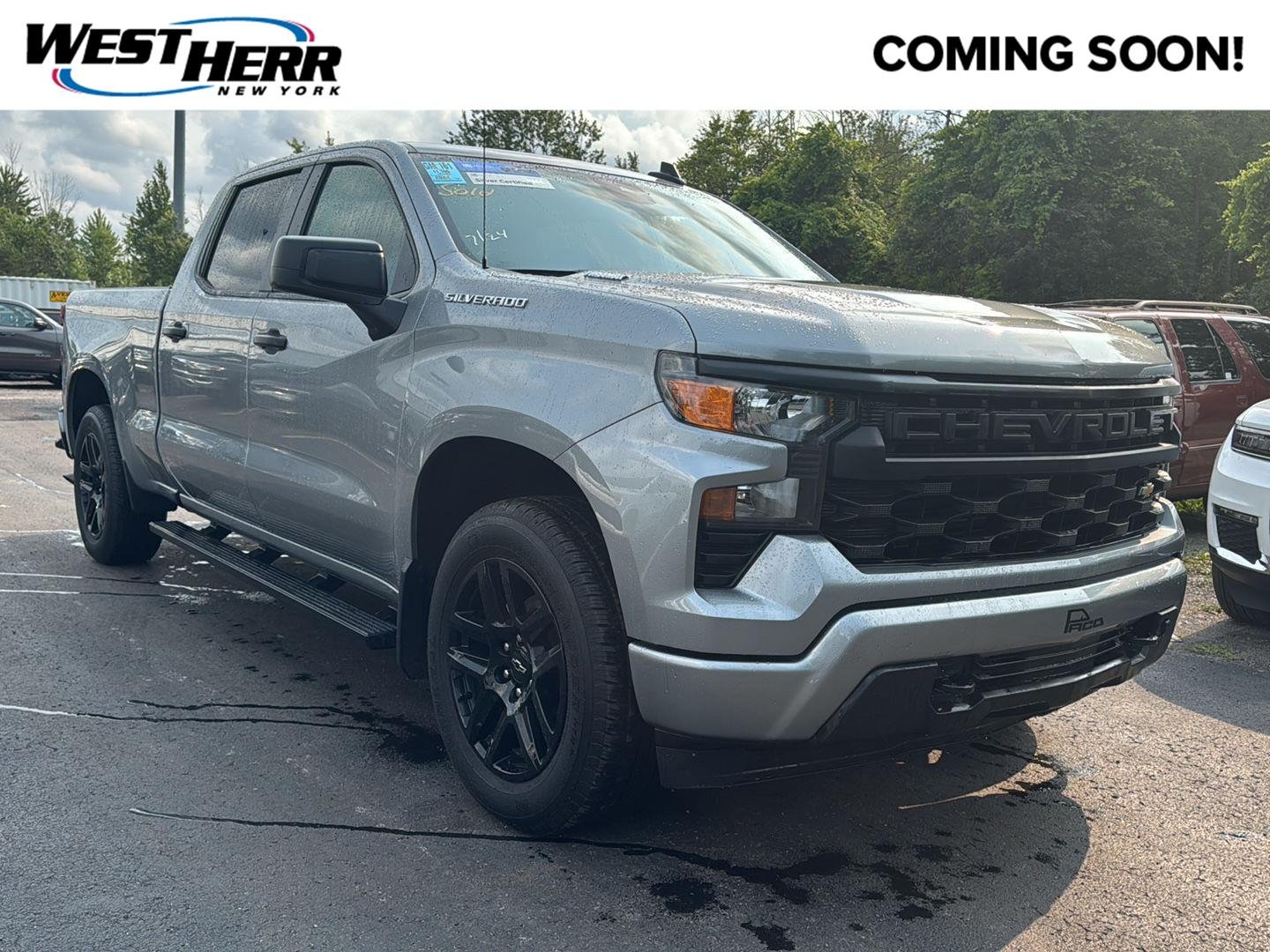 Used 2024 Sterling Grey Metallic Chevrolet Custom image 1