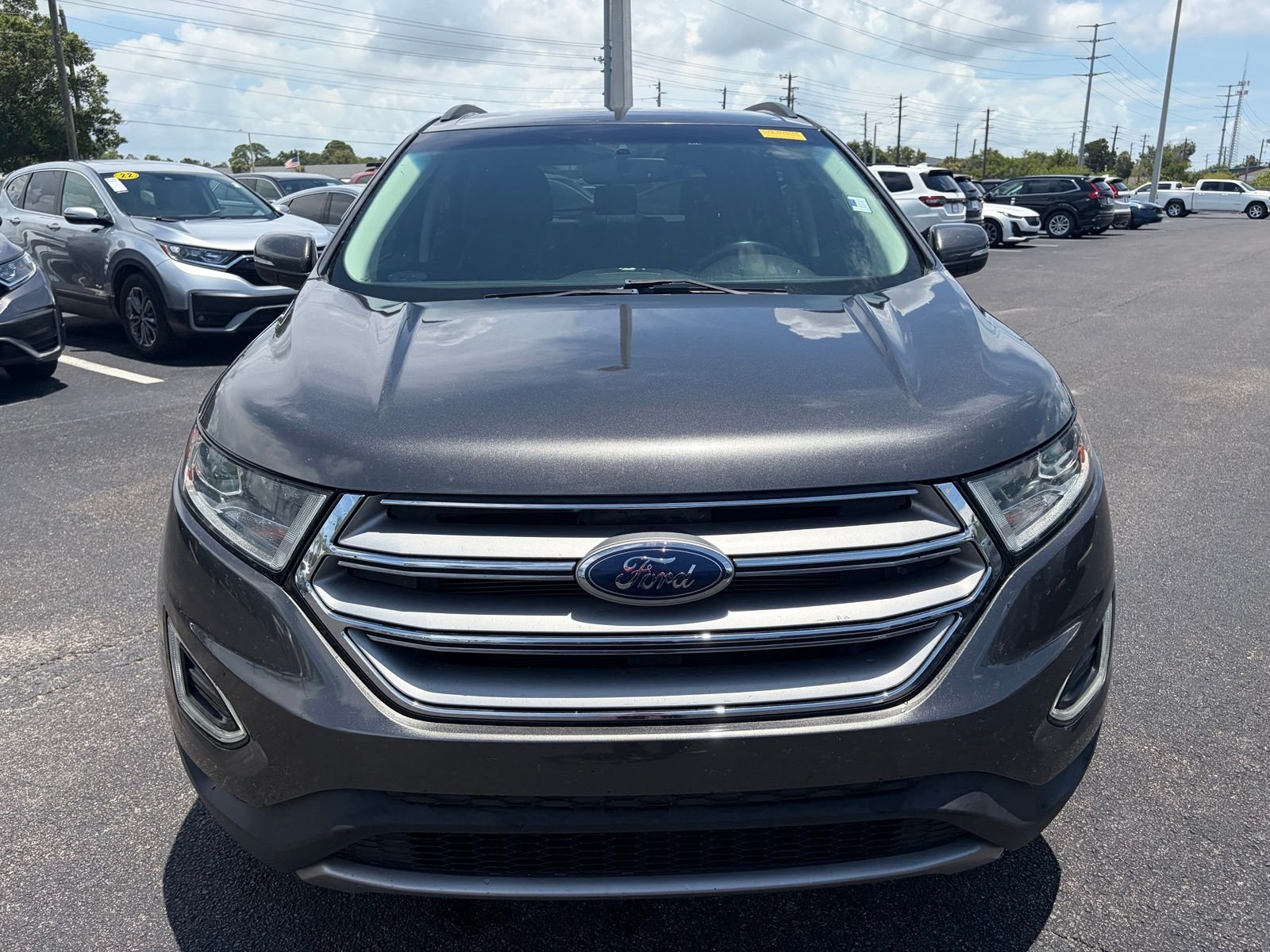Used 2018 Ford Edge SEL with VIN 2FMPK3J84JBB48548 for sale in Port Richey, FL