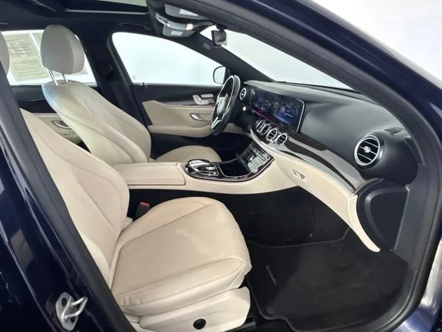 Used 2020 Blue Mercedes-Benz E 350 image 28