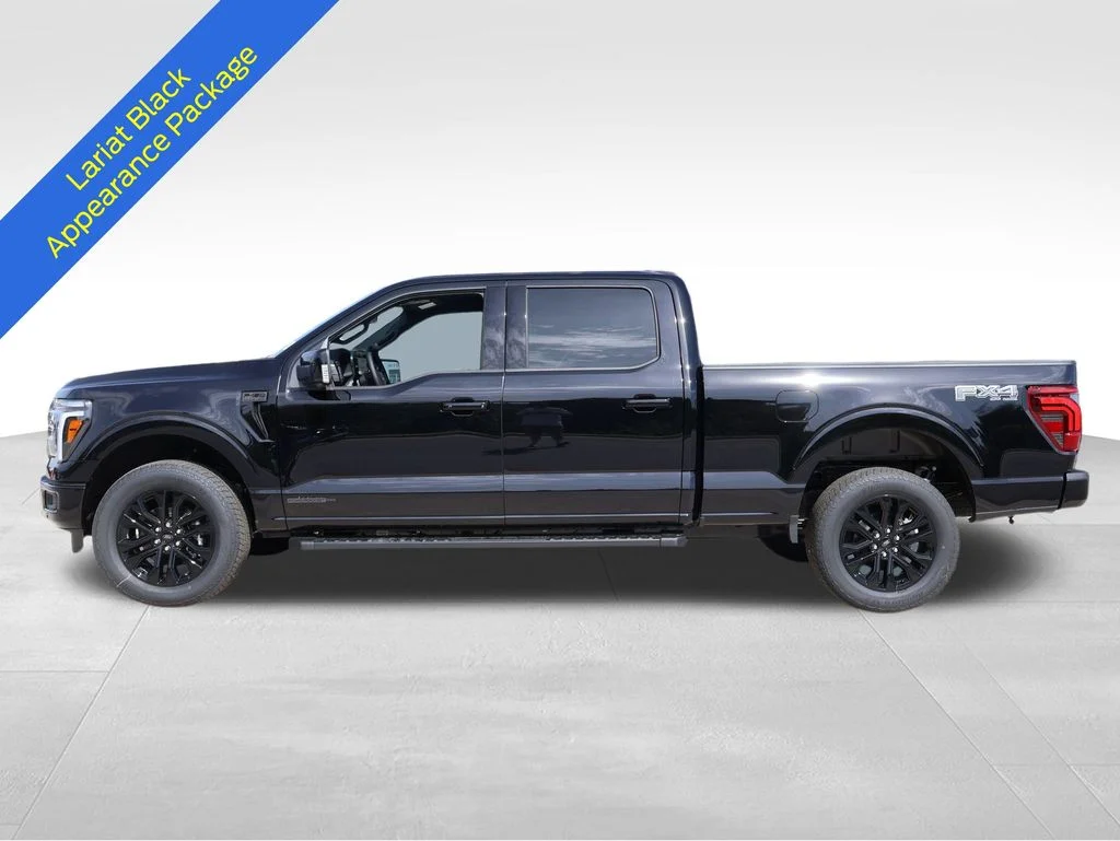 New 2026 Agate Black Metallic Ford Lariat® image 2