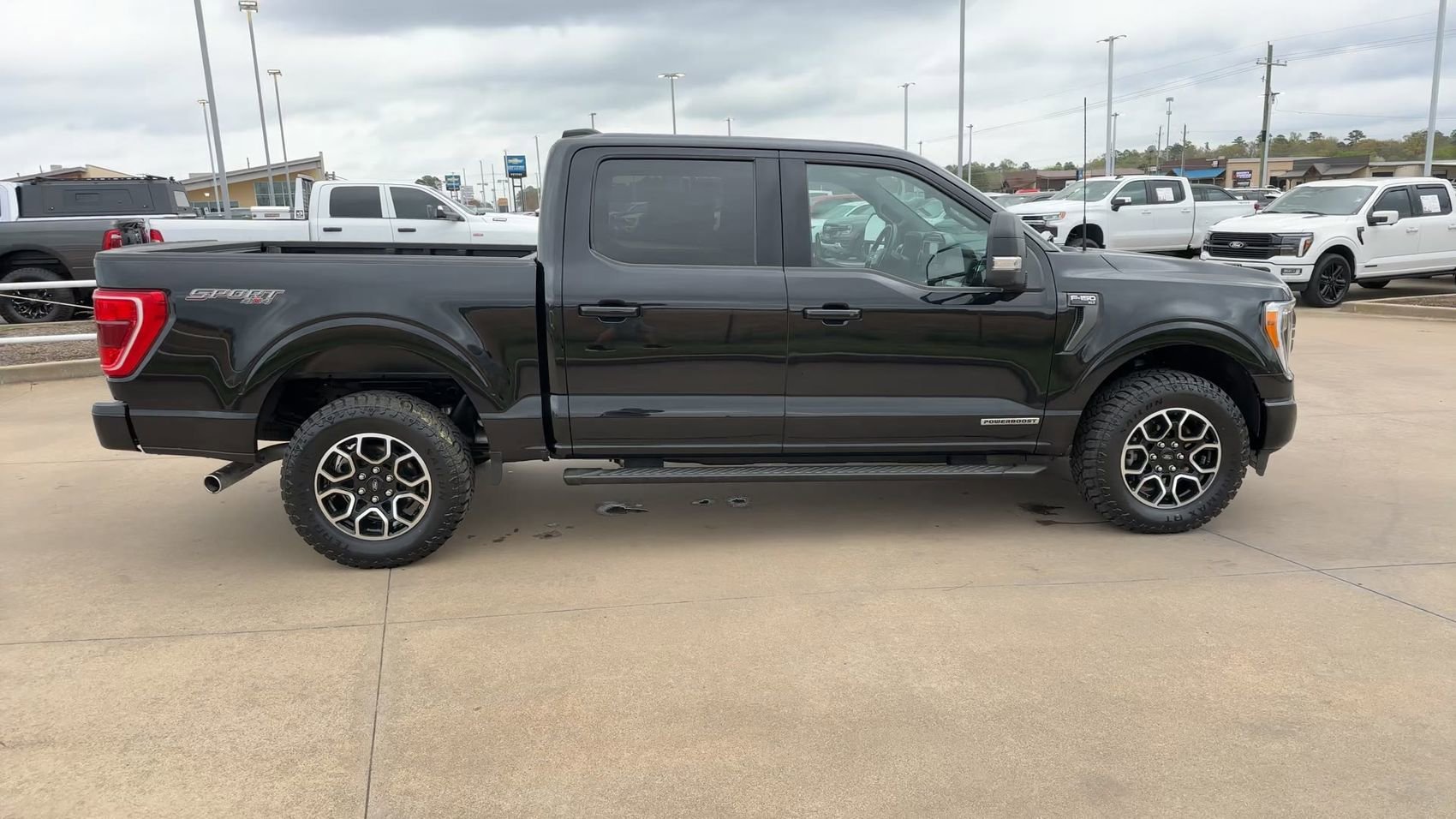 Used 2023 Black Metallic Ford XLT image 2