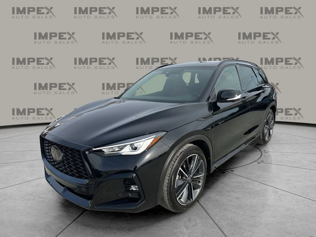 Used 2025 Black INFINITI SPORT image 1